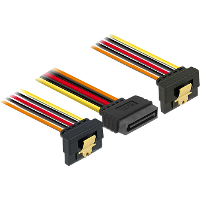 DeLOCK SATA 15 pin > 2 x SATA 15 pin power splitterkabel