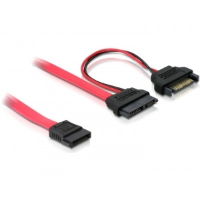 DeLOCK Slim SATA 13 Pin > 7 Pin SATA + SATA Power