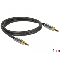 DeLOCK Stereokabel 3,5 mm 3 Pin stekker > 3,5 mm 3 Pin stekker