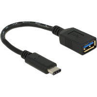 DeLOCK SuperSpeed USB C 3.1, Gen 1 male > USB A female adapter