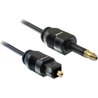 DeLOCK Toslink male  > toslink mini 3.5Mm, 2m kabel