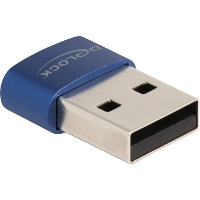 DeLOCK USB 2.0 Adapter USB A male > USB C female