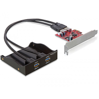 USB 3.0 Front Panel 2 Port Incl. PCI Express Card