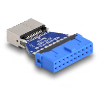 DeLOCK USB 3.2 Gen 1 Adapter Pin Header female to internal Key A female