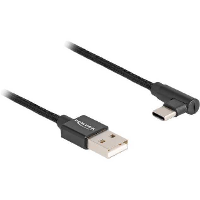 DeLOCK USB A 2.0 Male > USB C male kabel