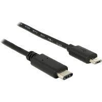 DeLOCK USB C 2.0 Naar USB Micro B kabel