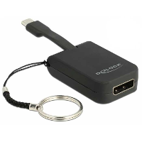 DeLOCK USB C > DisplayPort adapter sleutelhanger