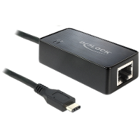 DeLOCK USB C   Gigabit LAN adapter