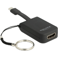 DeLOCK USB C > HDMI adapter sleutelhanger