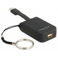 DeLOCK USB C > mini DisplayPort adapter sleutelhanger