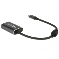 USB C male > Mini DisplayPort female met PD functi