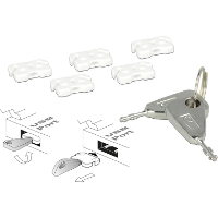DeLOCK USB Port Blocker voor USB A female insteekslot