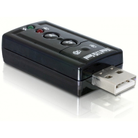 Delock 61645 2.0 Externe geluidskaart
