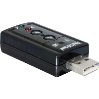 DeLOCK USB Sound Adapter 7.1 Geluidskaart