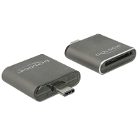 DeLOCK USB Type C SDHC / SDXC UHS II / MMC Single Slot kaartlezer