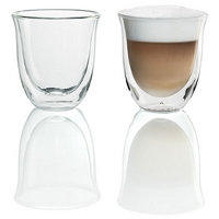 DeLonghi Cappuccino Glazen Thermoglas 2 stuks