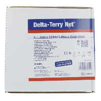 Delta Cast Terry Net Adhesive Fleece Zwart 13,5 m x 3 cm