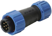 Deltron Connectors DELKSP1310/P5I Ronde connector Stekker, recht Totaal aantal polen: 5 1 stuk(s)