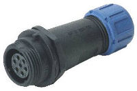 Deltron Connectors DELKSP1311/S5I Ronde connector Bus, recht Totaal aantal polen: 5 1 stuk(s)