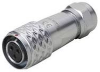 Deltron Connectors DELMSF1210/S4I Ronde connector Bus, recht Totaal aantal polen: 4 1 stuk(s)