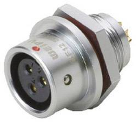 Deltron Connectors DELMSF1212/S3 Ronde connector Bus, inbouw Totaal aantal polen: 3 1 stuk(s)