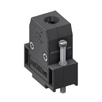 Deltron Connectors CTL09SUN4 D sub behuizing Aantal polen: 9 Plastic 180 ° Zwart 1 stuk(s)