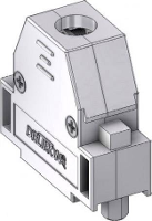 Deltron Connectors CTLM15RUN4 D sub behuizing Aantal polen: 15 Kunststof, gemetalliseerd 180 ° Metaal 1 stuk(s)