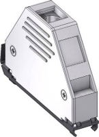 Deltron Connectors Deltron DCEM 37 D sub behuizing Aantal polen: 37 Kunststof, gemetalliseerd 180 °, 45 ° Metaal 1 stuk(s)