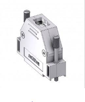 Deltron Connectors Deltron DHM 25 UN4 D sub behuizing Aantal polen: 25 Kunststof, gemetalliseerd 180 ° Metaal 1 stuk(s)