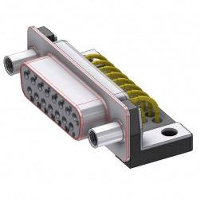 Deltron Connectors Deltron DTS 15 SYC M66UN D sub bus 90 ° Aantal polen: 15 Solderen, Pinnen 1 stuk(s)