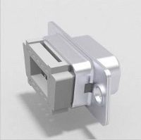 Deltron Connectors Deltron DTS09PFC/2 D sub stekker 180 ° Aantal polen: 9 Snijklem 1 stuk(s)