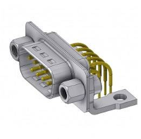 Deltron Connectors DTS09PYC/2M46UNB5 D sub stekker 90 ° Aantal polen: 9 Solderen, Pinnen 1 stuk(s)