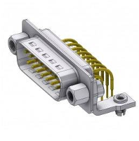 Deltron Connectors Deltron DTS15PYC/2M47UNB5 D sub stekker 90 ° Aantal polen: 15 Solderen, Pinnen 1 stuk(s)