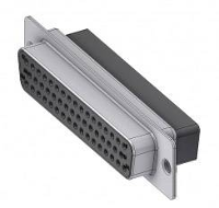Deltron Connectors Deltron DTS50 SX D sub bus 180 ° Aantal polen: 50 Crimpen 1 stuk(s)
