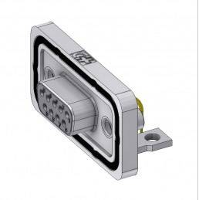 Deltron Connectors Deltron DTSWM09SYC/2M46UN D sub bus 90 ° Aantal polen: 9 Solderen, Pinnen 1 stuk(s)