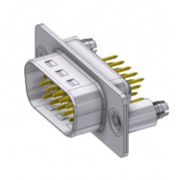 Deltron Connectors Deltron HD D15 PY/2 M86UN D sub stekker 180 ° Aantal polen: 15 Solderen, Pinnen 1 stuk(s)
