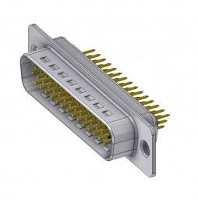 Deltron Connectors HD D44 PY/2 D sub stekker 180 ° Aantal polen: 44 Solderen, Pinnen 1 stuk(s)