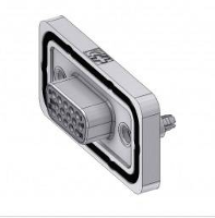 Deltron Connectors HD DWM15SY/2M86UN D sub bus 180 ° Aantal polen: 15 Solderen, Pinnen 1 stuk(s)