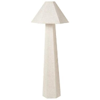 DEMBI   Staande lamp   Lichtbeige   Stof