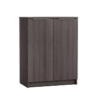 Demeyere kast Space   donkerbruin eikenkleur   94,8x72,8x41,7 cm   Leen Bakker