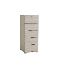 Demeyere ladekast Perfect 5 lades   licht eiken   101   Leen Bakker
