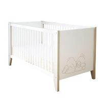 Demeyere ledikant Ourson   wit   60x120 cm   Leen Bakker