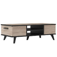 Demeyere salontafel Wayne   bruin   35x106x50 cm   Leen Bakker