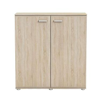 Demeyere schoenenkast Cube   eikenkleur   108,5x100,6x32,8 cm   Leen Bakker