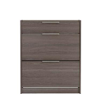 Demeyere schoenenkast Space   donker eiken   100,6x82,6x29,4 cm   Leen Bakker