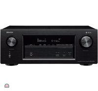 Denon: Avr X3400h + Canton Gle496 Vloerstaande Speakers Set   Zwart