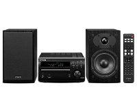 Denon: D M40 Dab Mini Systeem   Zwart / Zwart