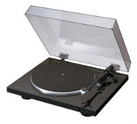 Denon: DP 300F Platenspeler   Zwart