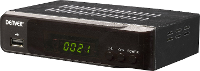 Denver DVBS 206HD HD satellietreceiver Front USB Aantal tuners: 1