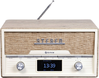Denver MDA 525LW LIGHT WOOD Radio DAB+, VHF (FM) Hout (licht)